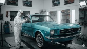 peindre voiture ancienne