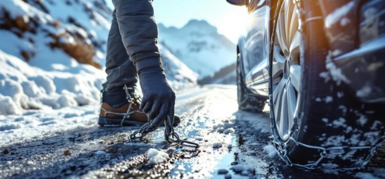 Chaînes à neige, chaussettes ou pneus hiver : quelles solutions pour affronter les conditions météorologiques difficiles ?
